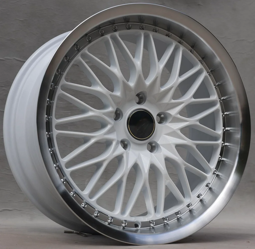 White VS 18 Inch 18x8.5 18x9.5 5x114.3 Staggered Aluminum Alloy Car Wheels