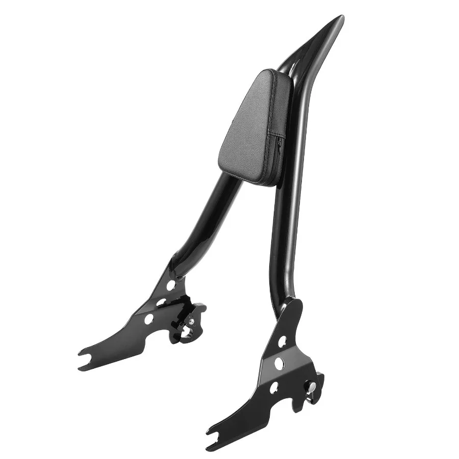 

Спинка-сиссибар для мотоцикла, совместимая с моделями Harley-Davidson Touring, высота 27 дюймов, быстросъемная, съемная, для пассажира