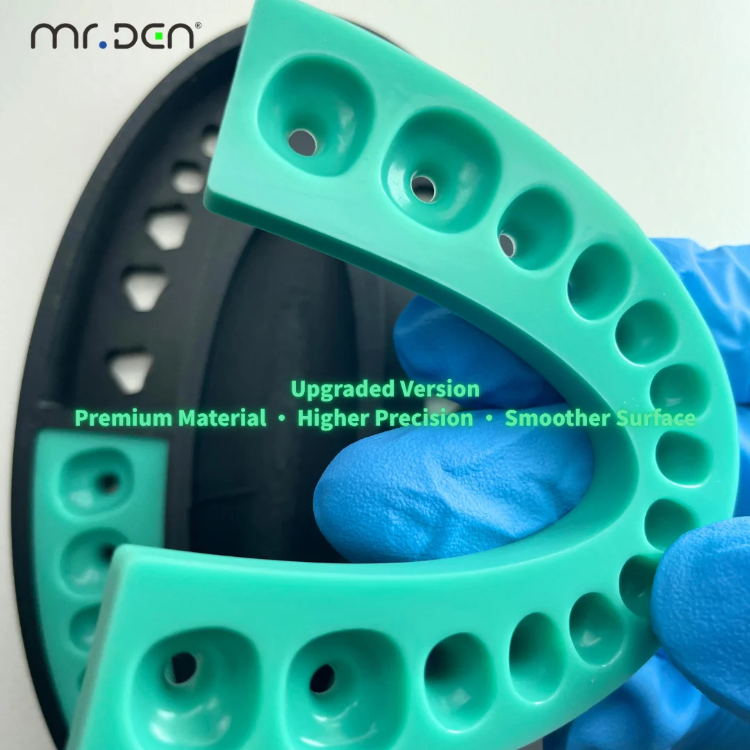 New Upgraded V2.1 Dental Silicone Gingival Cuff Former Chairside Implant Gingival Contour Shaping Mold Dental Lab Tools
