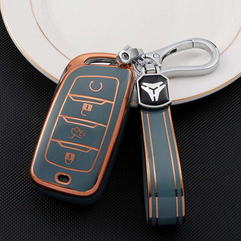 Funda protectora de TPU para llavero de coche, funda protectora para Changan CS85 CS35 Plus CS25 CS95 CS85 Coupé