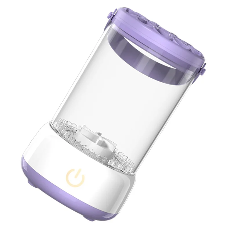 B07B-Portable Electric 3 In 1 Makeup Brush Cleaning Machine Dryer Automatic USB Cosmetic Brush Cleaner Tool