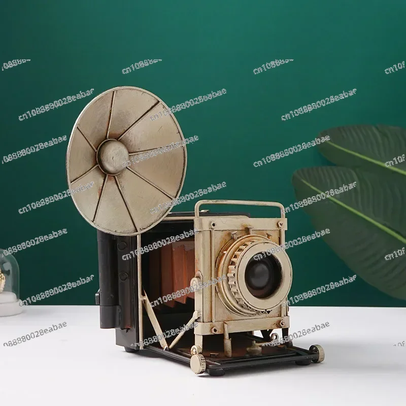 Vintage Retro Camera Model Decoration Simulation Old Shanghai Republic of China Style Decoration Props 1990 S Nostalgic Object