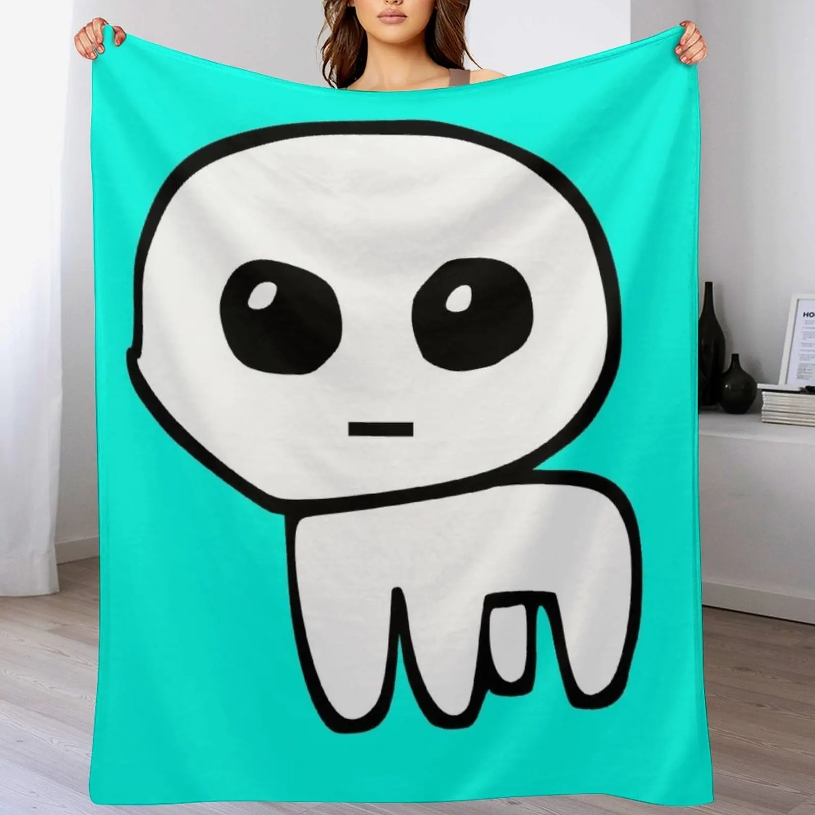 

TBH Creature / Autism creature Throw Blanket Custom Softest Blankets