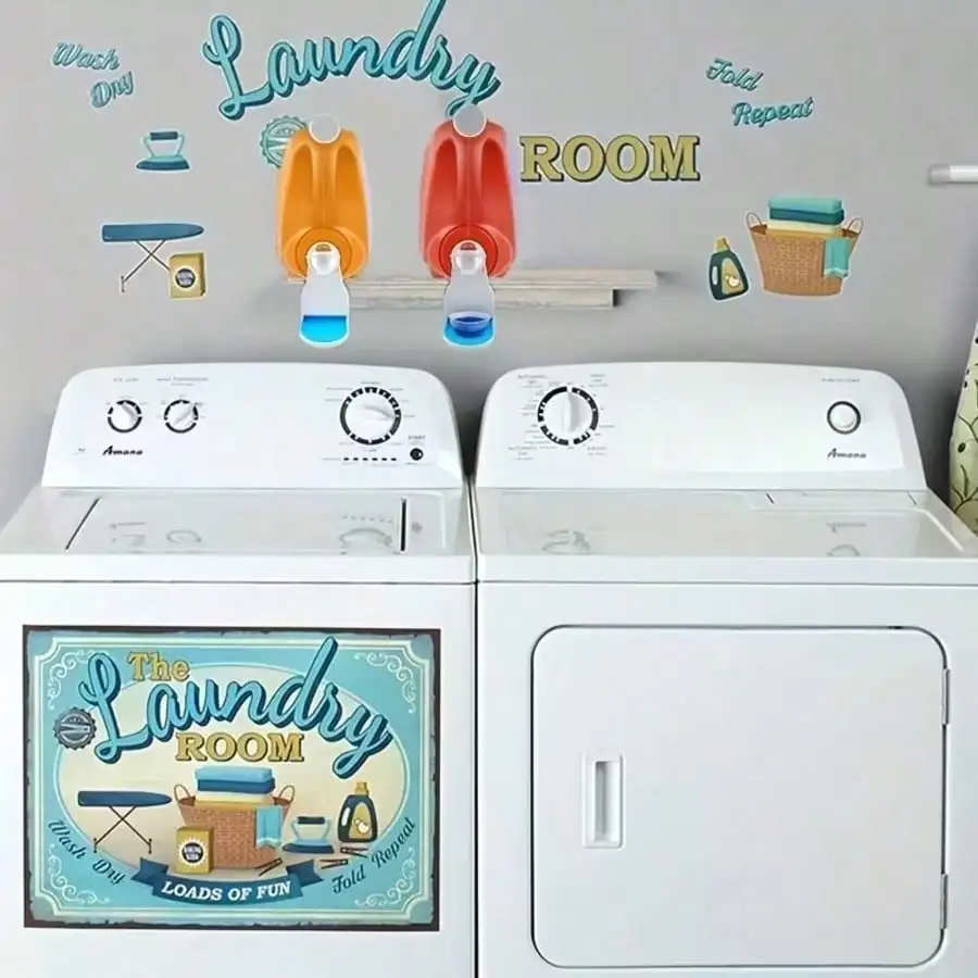 

Foldable Portable Laundry Detergent Cup Holder Drip Collector Fits Snugly Onto Bottle Spout Prevent Detergent Softener Dripping Laundry Room Mess Organizer Clip