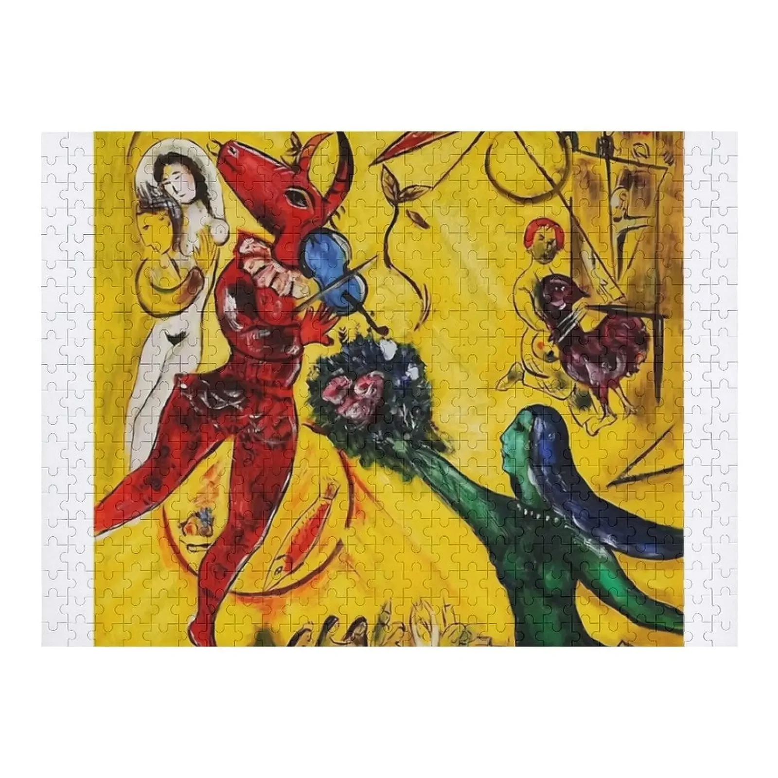 

Story of Chagall Jigsaw Puzzle Customized Picture Custom Wooden Name Custom Custom Child Gift Puzzle