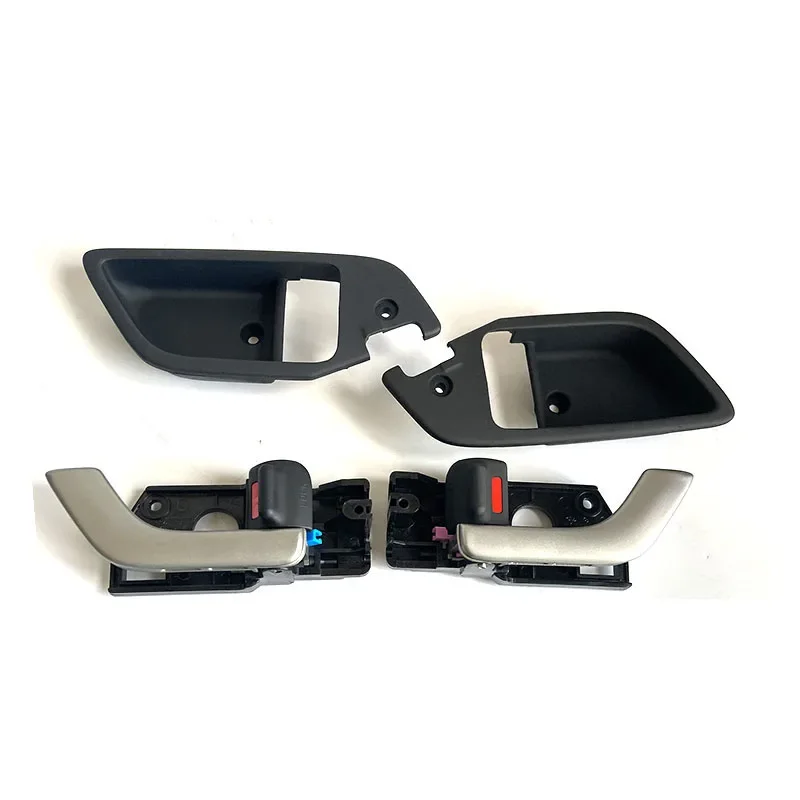 NBJKATO Brand New Genuine Door Handle 4 PCS Set 82610-2C500LK,82611-2C000LK For 2003-2008 Hyundai Tiburon