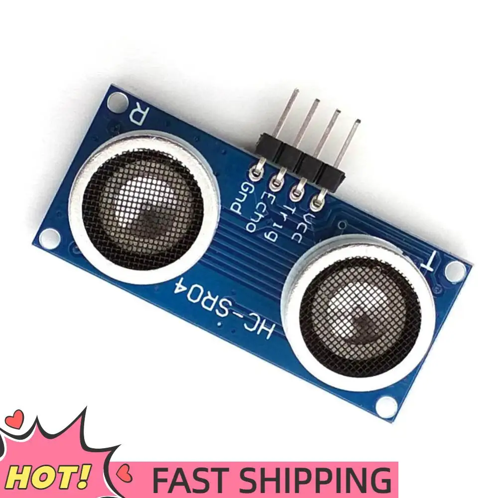 

HC-SR04P Measuring Distance Sensor 3-5.5V Wide Voltage Distance Measuring Transducer Electronic Components