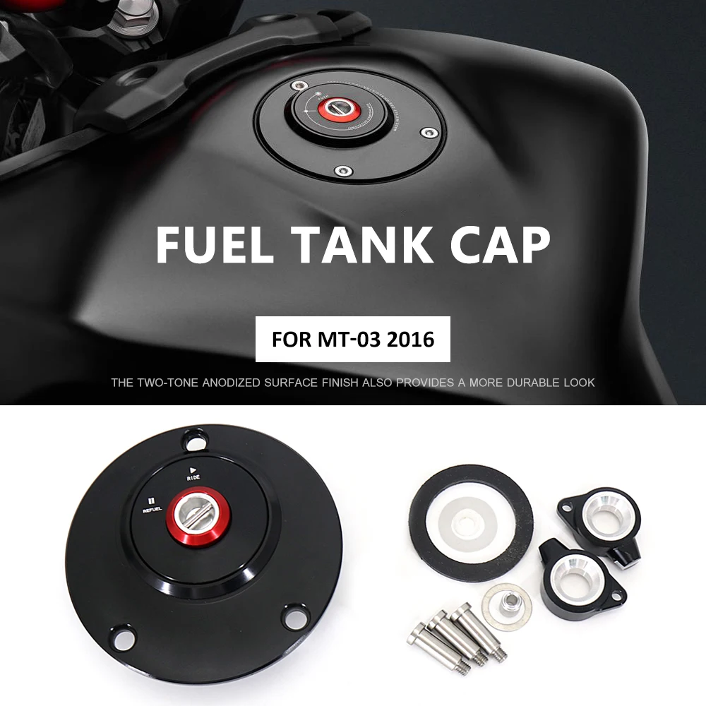 

Motorcycle MT-03 Fuel Tank Cap Gas Tank Cover Oil Fuel Tank Cap Fits New For YAMAHA MT03 MT 03 mt03 2016