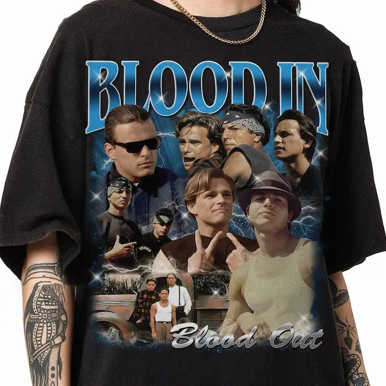 Camiseta vintage Miklo Bootleg, camiseta gráfica retro de los años 90 Paco Chucky, Vatos Locos, regalo para fanáticos de las películas, regalo para ella o él
