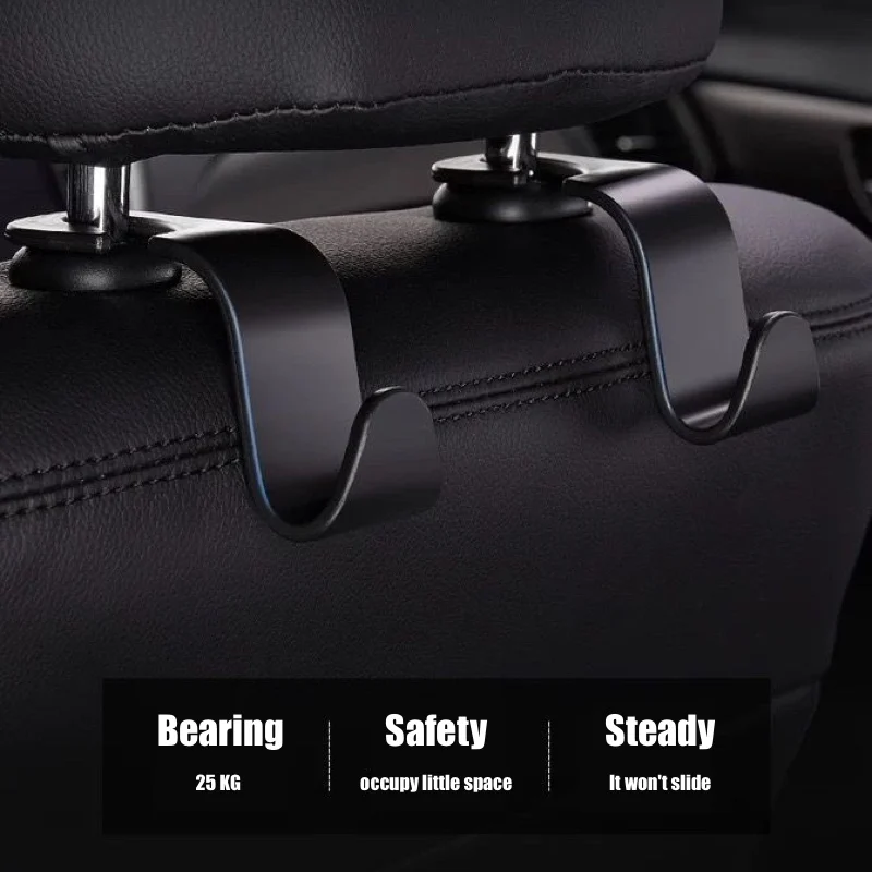 Car Headrest Hooks Multi-functional Seat Hooks Car Storage Equipment Car Interior Accessories
