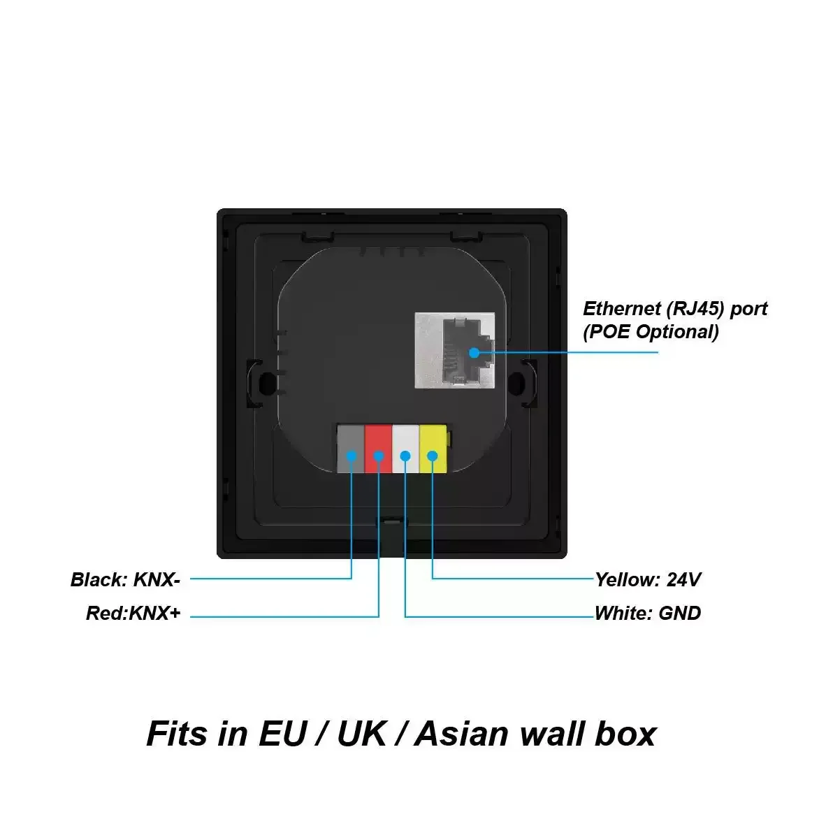 

4inch Smart touch screen supports multi-scenario and multi-device interconnection for central control