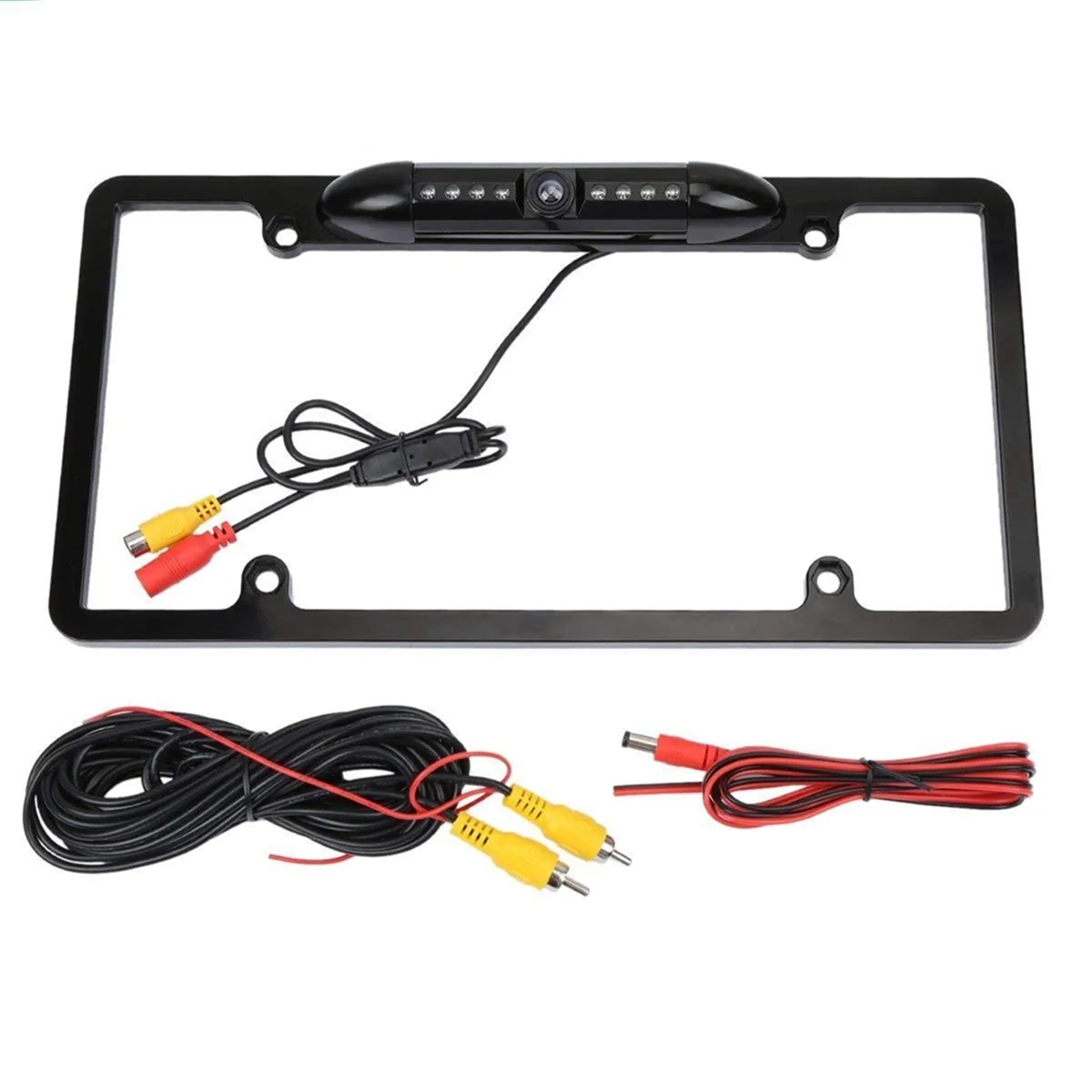 American License Plate Frame Reversing Camera CCD Night Vision Reversing Rear View Camera for