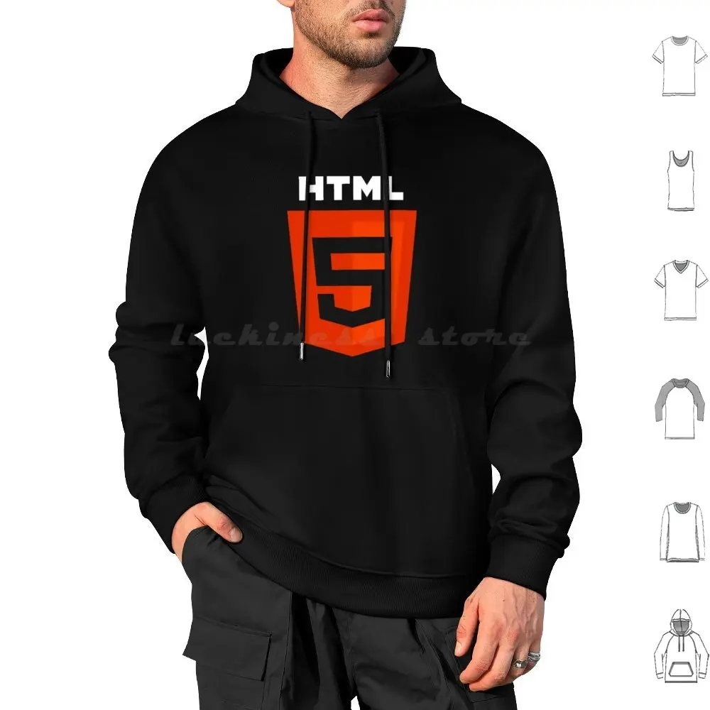 Html 5 Hoodie cotton Long Sleeve Html 5 Html Html5 Developing Javascript Css Xml Frontend Developer