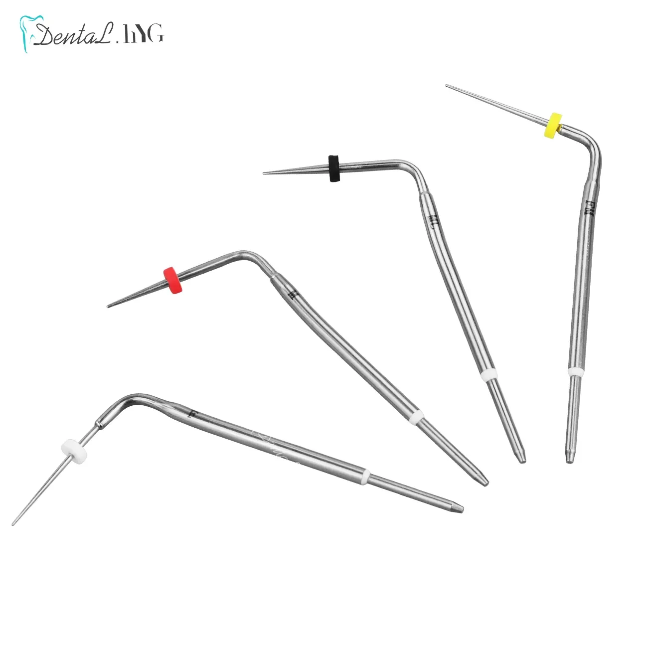 4Pcs/Box Dental Endo Obturation System Gutta Percha Pen Heated Tips Dental Hot Melt Filling Heating Pin Dentistry