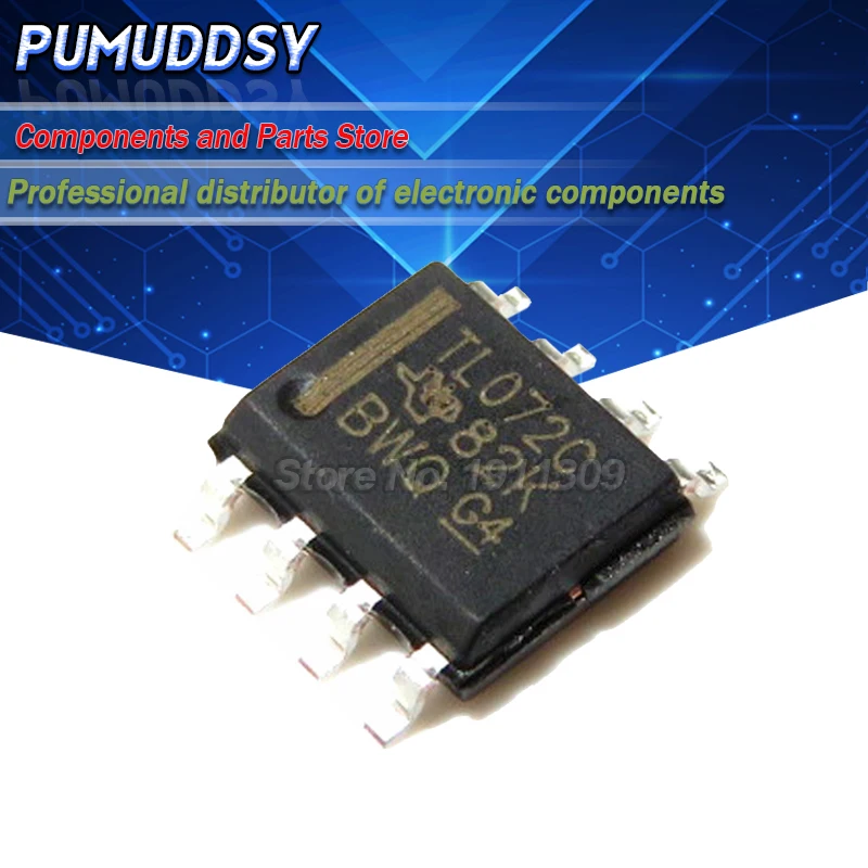 100PCS TL072CDR TL0…