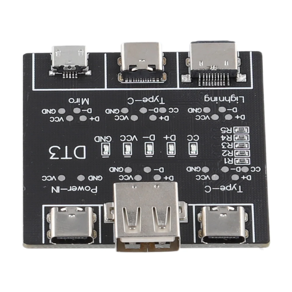 DT3 Data Cable Detection Board USB Type-C Date Cable On-Off Detection Data Cable Inspection Board for iOS Android