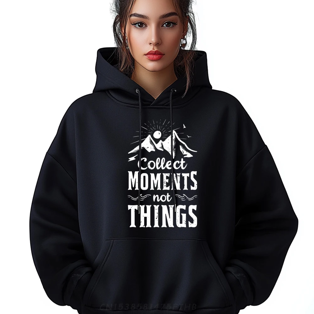 Collect Moments Not Things Funny Mens Designer Hoodies Limited Time Special Hoodies Man New In Sweatshirts Slogan