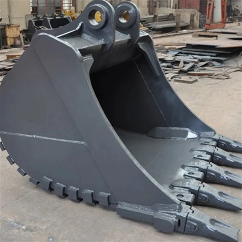 

HAOEN PC200 Bucket Trench Teeth Heavy-Duty Steel Construction Equipment For 20 Ton Large Capacity Mining Use