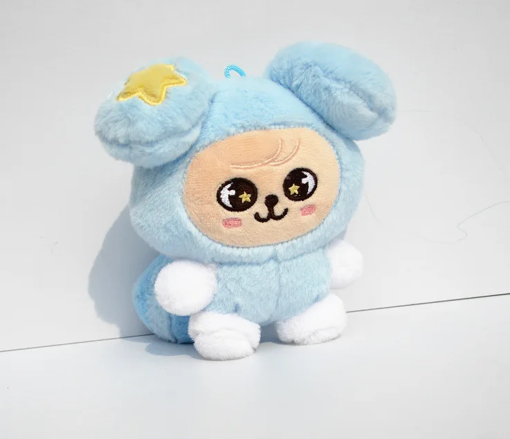 Run It Tasy Niedlicher Cartoon-Puppen-Schlüsselanhänger, inspiriert von Bangchan Felix, Plüschfigur, Taschenanhänger, Kawaii-Sammlerstück, Geschenk für Fans – Detail 15