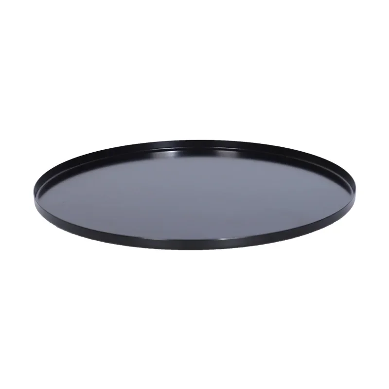 

Simple modern black tray ornament model room desktop tray decoration