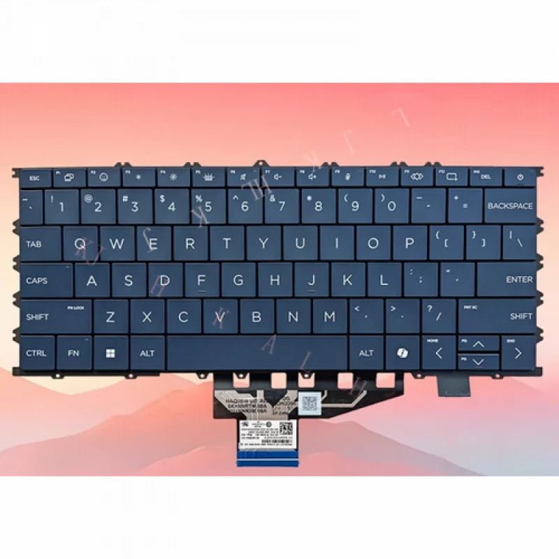 

N New For HP OmniBook X Flip14 inch 2-in-1 14-FK 14-FM 14-FE keyboard blue