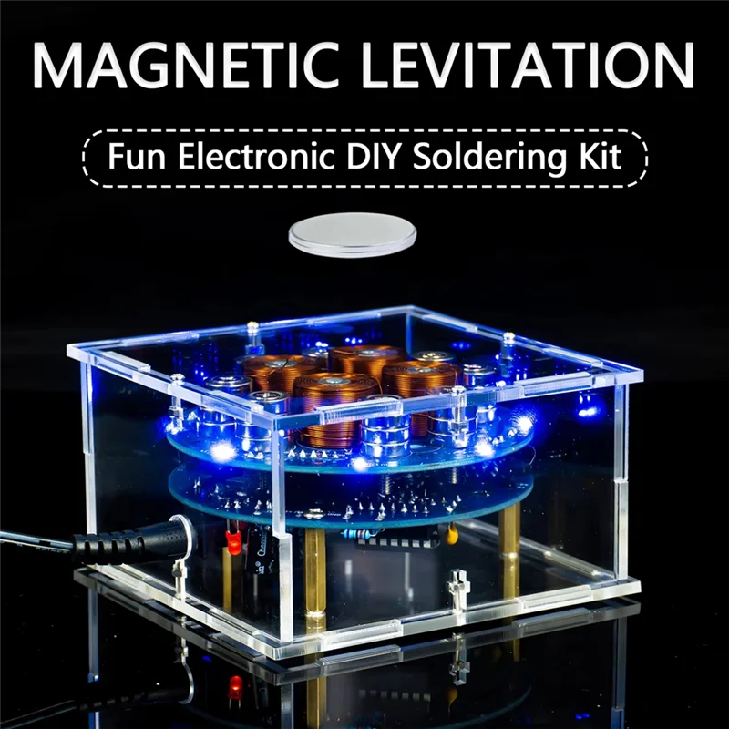 Kit de soudage électronique pour bricolage, petit expérience de fabrication, Module de lévitation magnétique, Circuit imprimé de bobine