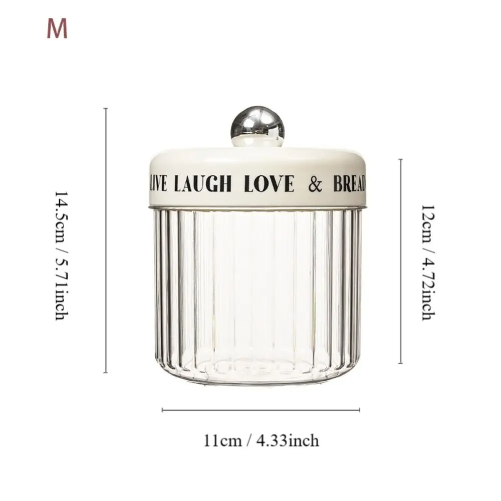 Plastic Sealed Jars Practical Large Capacity Moisture-proof Storage Box Household Portable Grain Storage Organizer