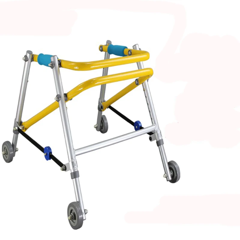

Children And Baby Walker Adjustable Folding Portable Safe Aluminum Alloy Walker