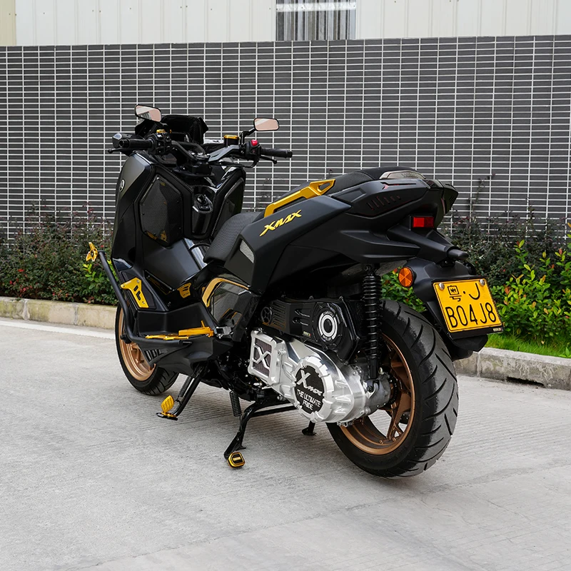 SEMSPEED CNC Aluminium Motorrad-Seitenständerplatte für YAMAHA NMAX XMAX NVX AEROX 125 150 155 250 300 400 – Detail 11