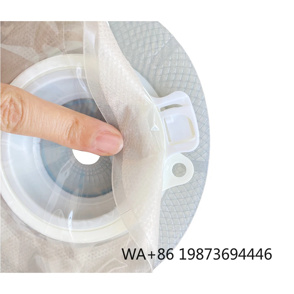 

Two-Piece Urostomy Bag with Tap Drainage, Medical Ostomy Supplies for Urinary Diversion
