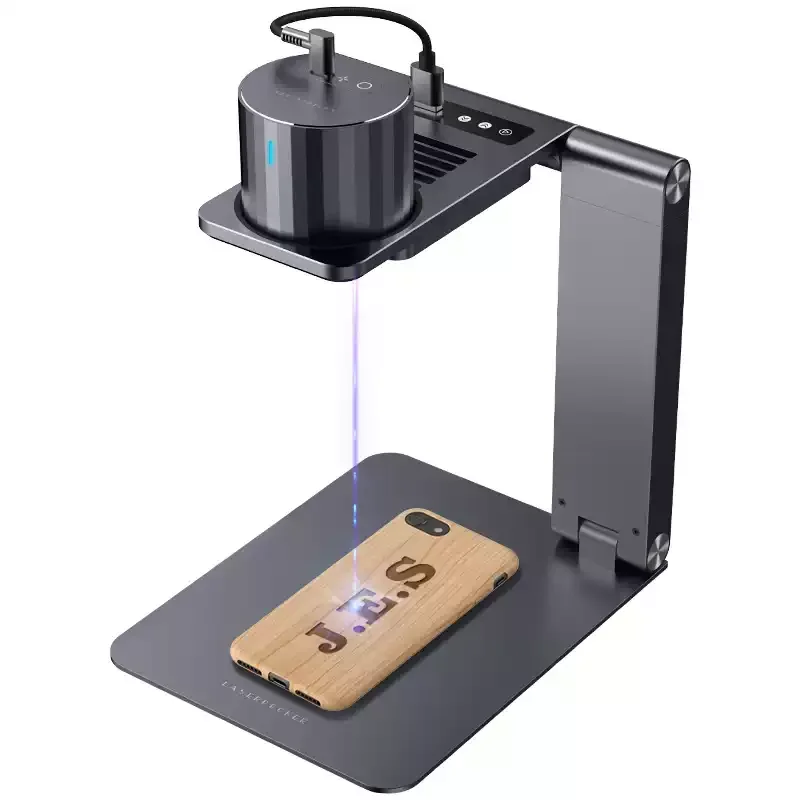 LaserPecker L1 Pro Desktop Laser Engraving Machine Portable Laser Etcher Mini Wood/Paper/Plastic/Leather DIY Engraving Machine