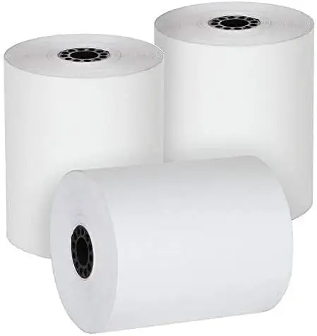 

2 1/4" x 50' BPA-Free Thermal Paper Rolls, Made in USA for POS Cash Registers and Printers