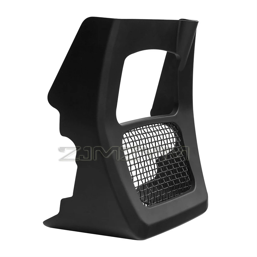 Motorcycles Fairing Front Spoiler Radiator Chin Cover Set Oil Cooler For Harley Davidson Street Glide Road King 2017-2023