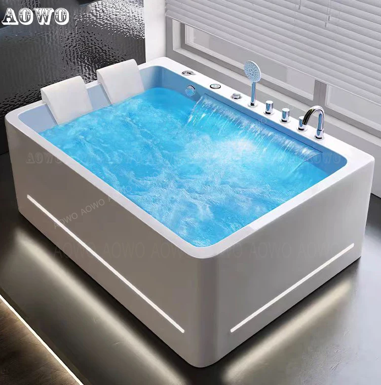 

Whirlpool Hot Tub Nozzle Jet Components Size Spa Bathtubs Modern Spa Design Massage Water Pump With Waterfall Inlets