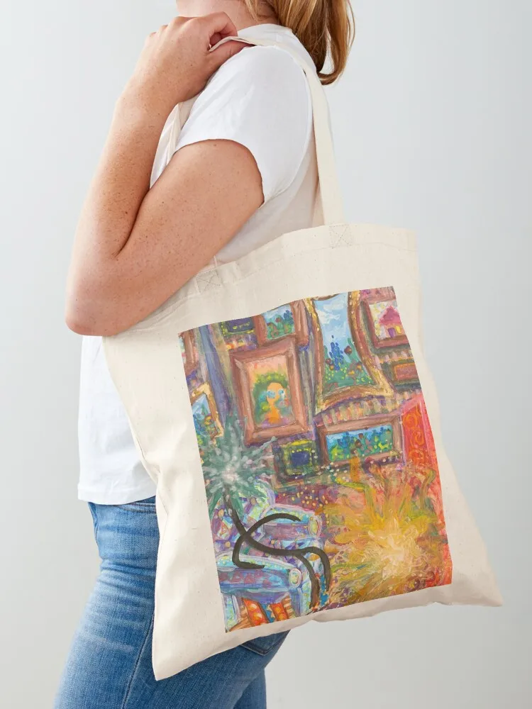 

He Took Over the House Tote Bag foldable reusable bag shopping bag the tote supermarket folding