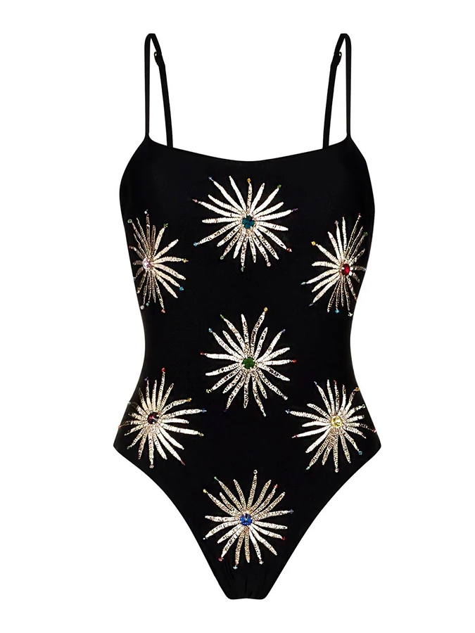 Trendy One-piece Swimsuit and Cover-up