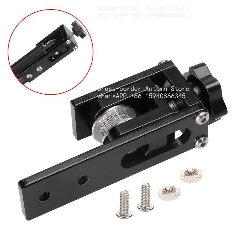 3D Accessories XY Axis Synchronous Belt Stretching Tronxy X3 Synchronous Belt Straightening Tensioner 202040 Aluminum Profile