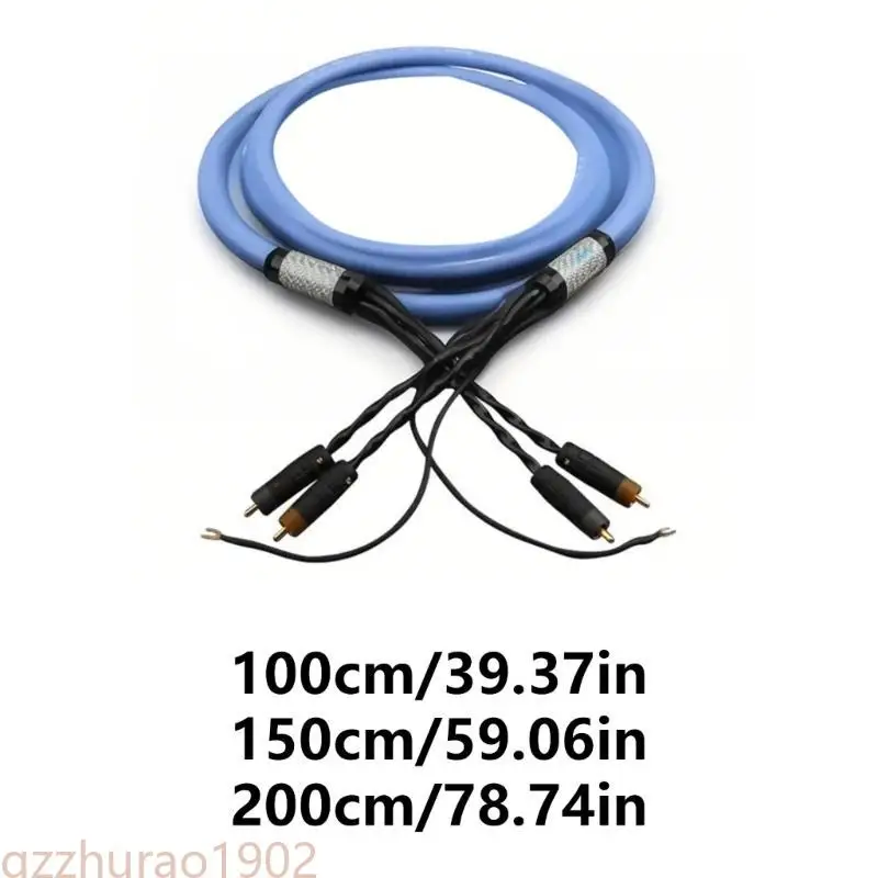 

97QB Hifi серебряный виниловый кабель тониля Hifi Sound Line Phonograph Wire