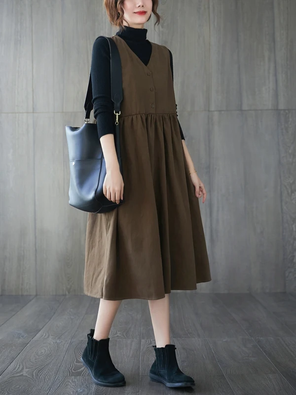 

Новинка: Женский свободный жилет А-силуэта с V-образным вырезом, больших размеров, в корейском стиле, однотонный, стройнящий, весна-осень