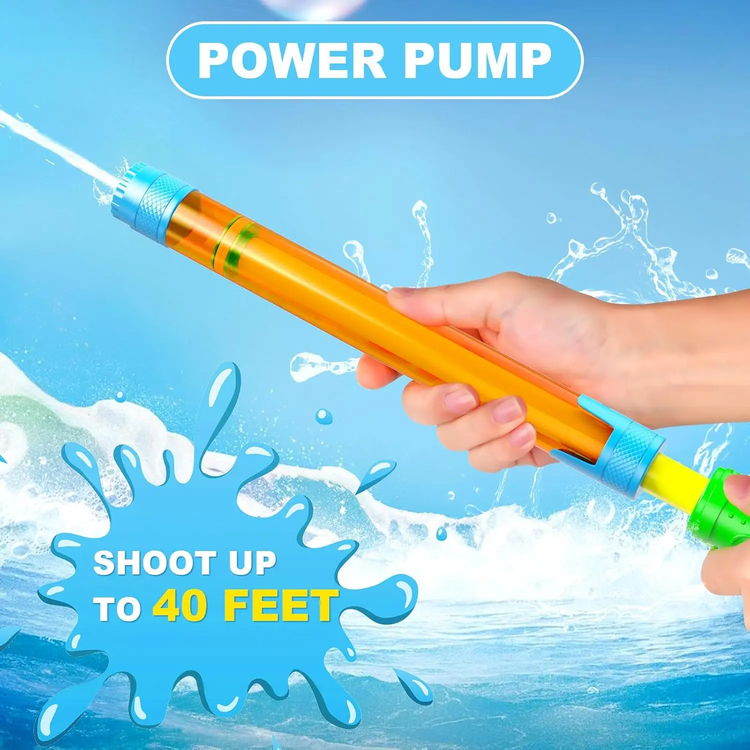 Waterpistool Zwembad Speelgoed Spuitpistool voor Kinderen Super Water Soaker Blaster Water Squirter Shooter voor Zomer Buitenzwembad Beach Party