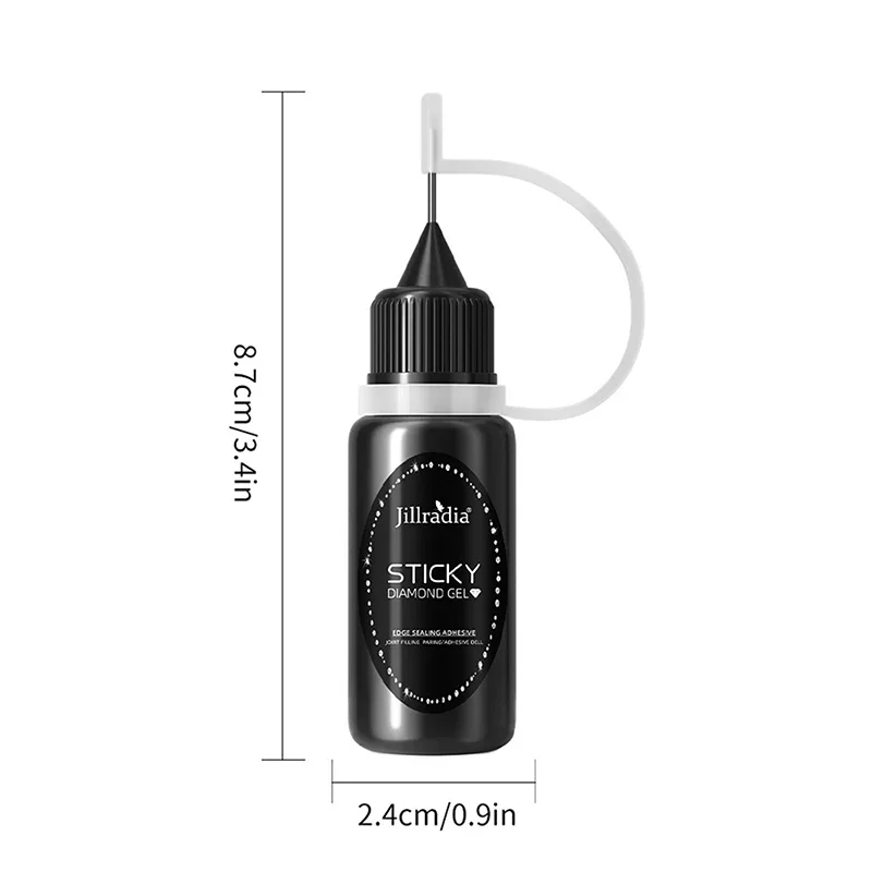 กาวติดเล็บ 10 มล. สำหรับติดอุปกรณ์ตกแต่งเล็บ 3 มิติ DIY แรงยึดติดสูงพิเศษ ไม่ต้องทำความสะอาด ปิดขอบเล็บ
