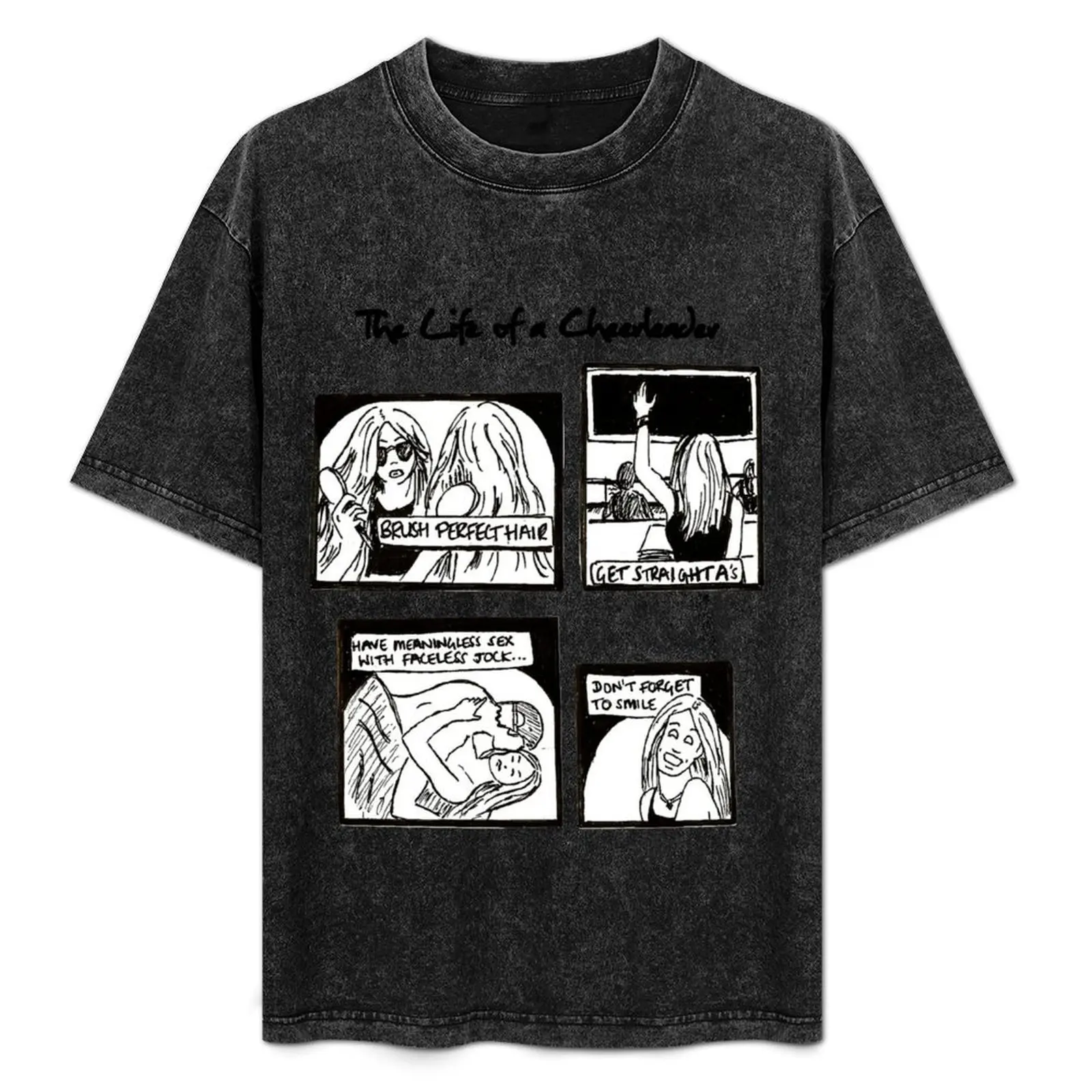

Life of a Cheerleader - Peyton Sawyer T-Shirt Trendy Casual Short Sleeve Shirt