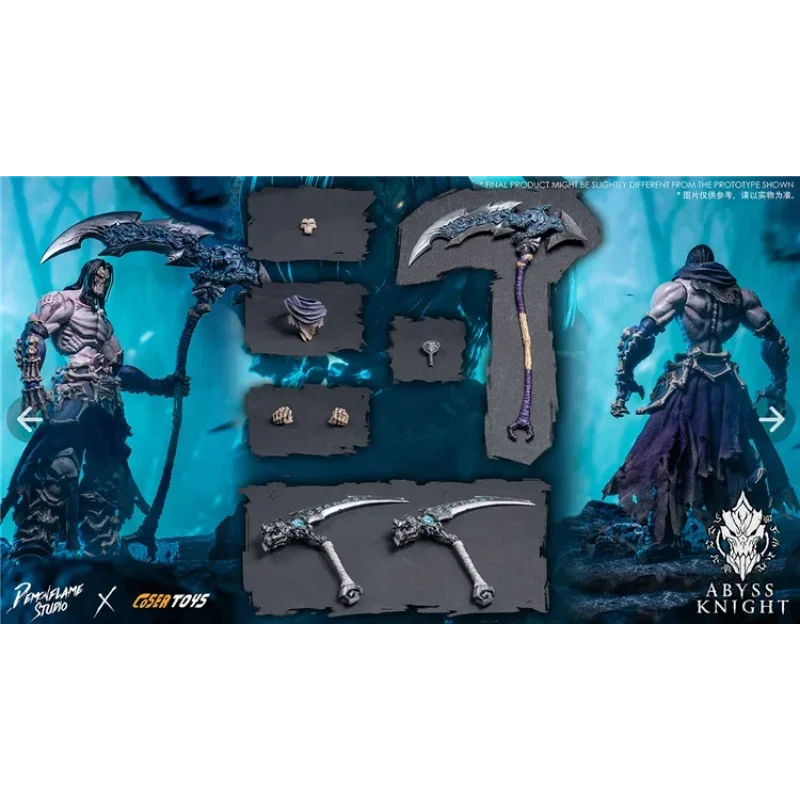 【السلع البقعة】الأصلي PEMCVFLAME STUDIO X COSERTOYS Darksiders 2 الموت المنقولة لعبة مجسمة جمع ABYSS KNIGHT AD-005 1/12