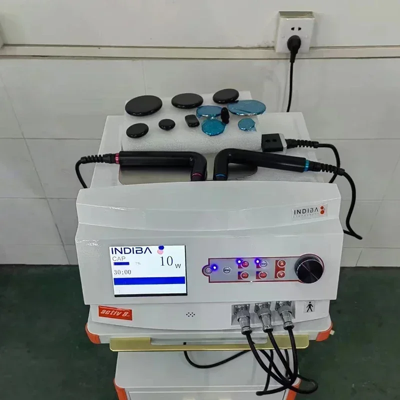 2024 HOT Sale Spain Technology 448K Indiba Tecar Cavitation Body Care System RET CET RF Slim Machine for Weight Loss Indiba CE