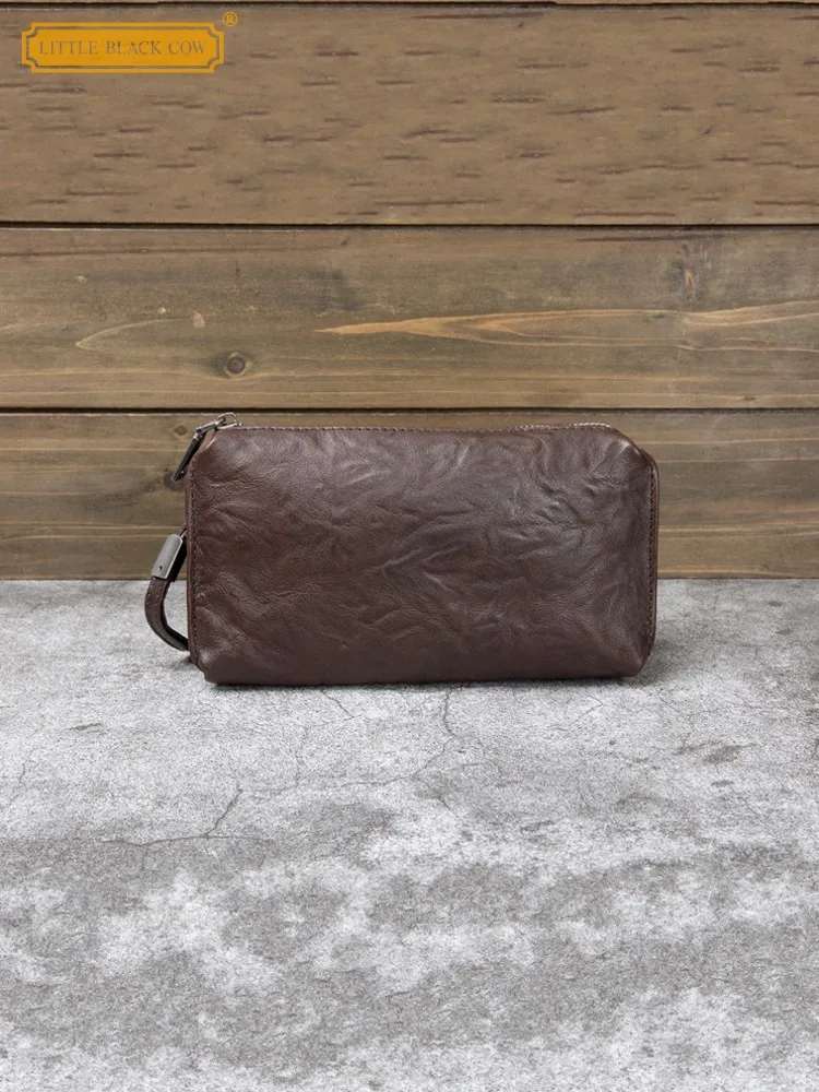 male-vintage-genuine-leather-wallet-cow-leather-double-zip-clutch-bag-casual-long-purse-mens-business-multi-card-holder-wallet