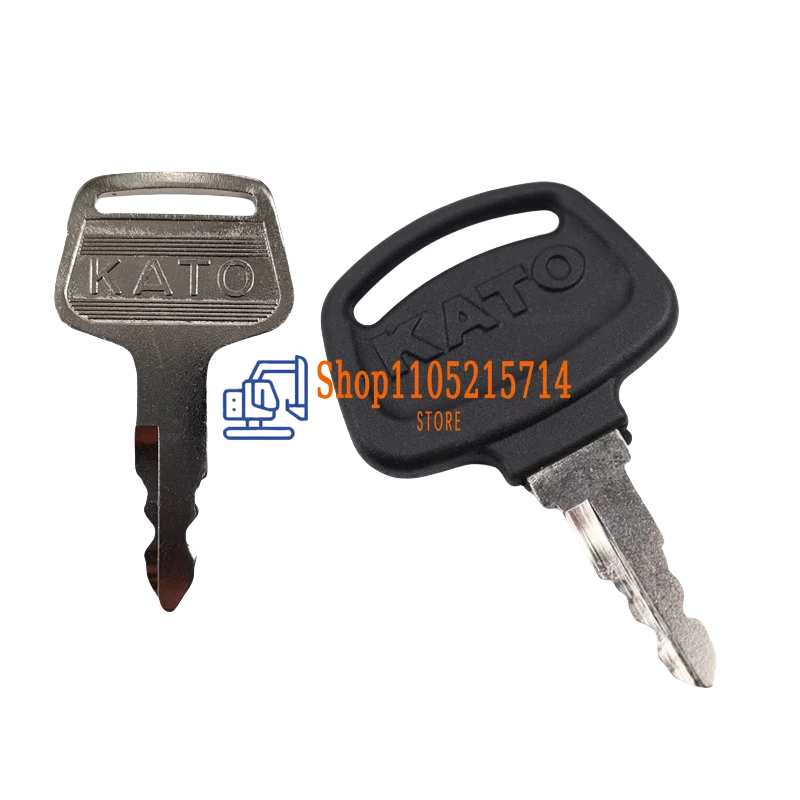 1/2PCS Kato Excavator Ignition Key Open Door 820 307 308 512 700 1430R 1023-3 Model Specific Key for Heavy Equipment
