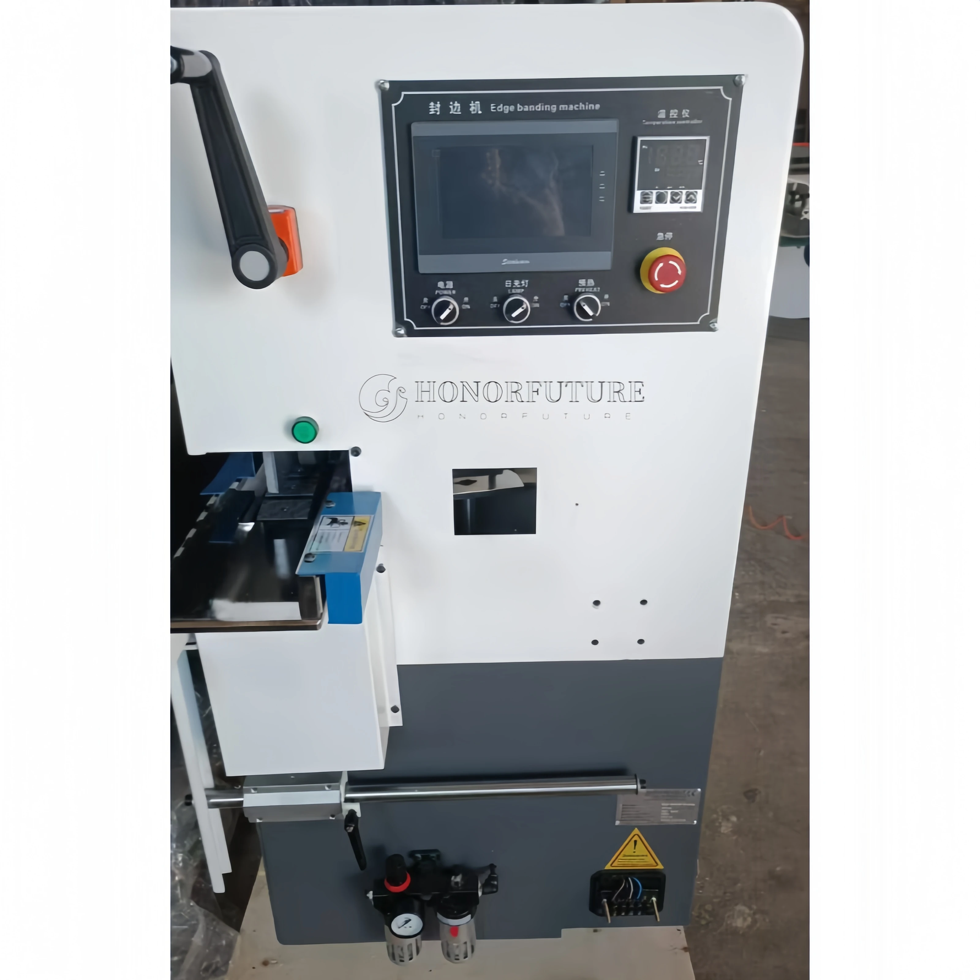 Quality Full Automatic PVC MDF Edge Banding Machine Auto Bevel Curve Sealing Gluing Bonding High Stability for Sale Wood Tools