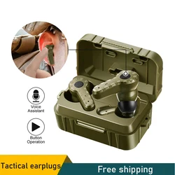 Electronic tactical earplugs, anti-noise earplugs, military shooting hearing protection headphones, sound isolation headphones