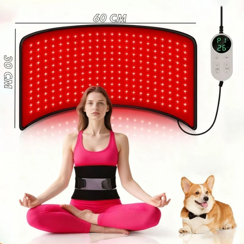 

Red Light Therapy Pads Portable Multi-functional Hot Compress Belts Beauty Instruments Equipment Large Row Lights Beauty Device