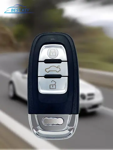 Melhor Chave Inteligente Remota Sem Chaveiro (Semi-Keyless) 3 Botões 315MHz/433MHz/868MHz 8T0 959 754C para Audi Q5 A4L A5 A6 A7 A8 RS4 RS5 S4 S5